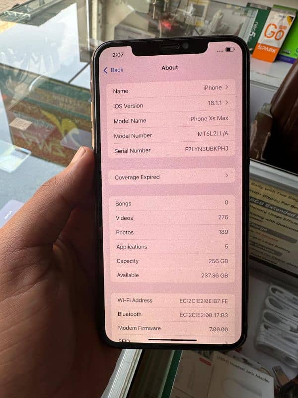 Iphone Xs Max For Sale Time Pass Dor Rahy Whatsapp 03047412313 5