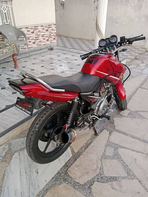 Yamaha YBR 125g 2022 model Islamabad number03170812992 0