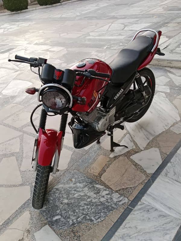 Yamaha YBR 125g 2022 model Islamabad number03170812992 2