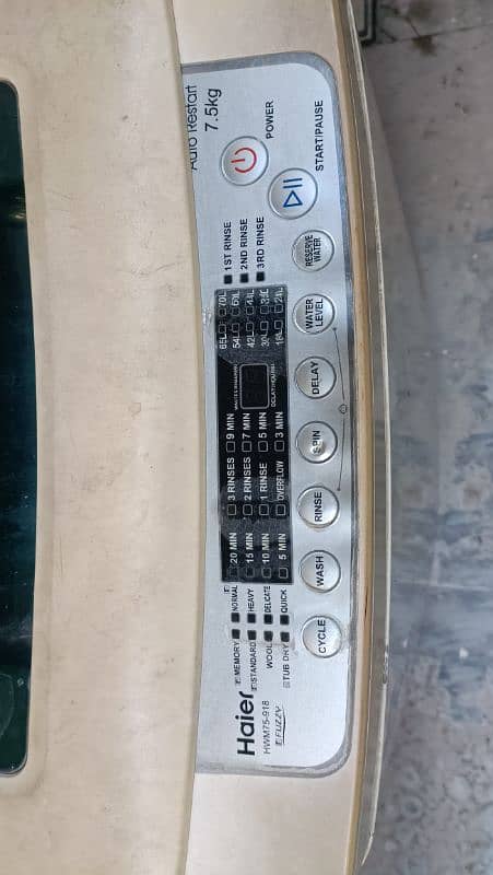 Haier Fully Automatic Washing Machine 3