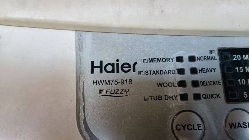 Haier Fully Automatic Washing Machine 5