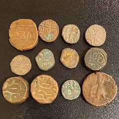 Mix 12 Old Coins Lot. Rare Coins.