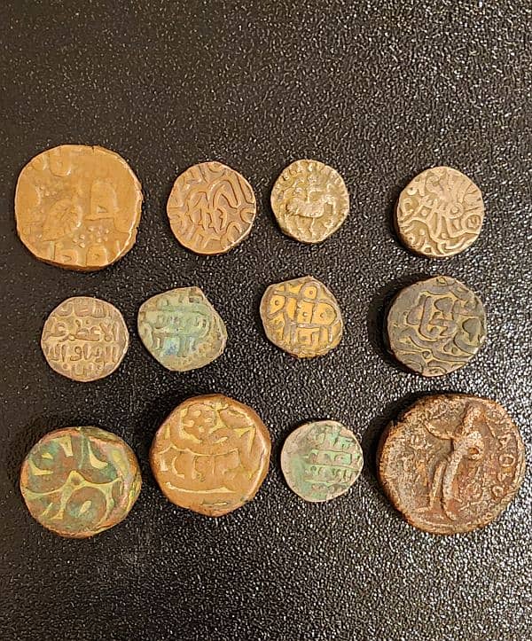 Mix 12 Old Coins Lot. Rare Coins. 1