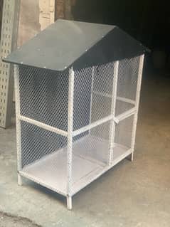 full iron cage for hens & birds