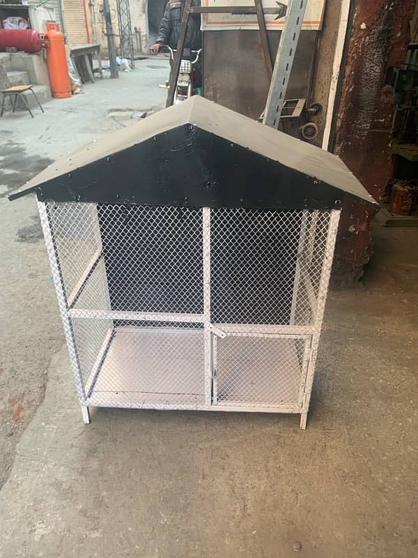 full iron cage for hens & birds 4