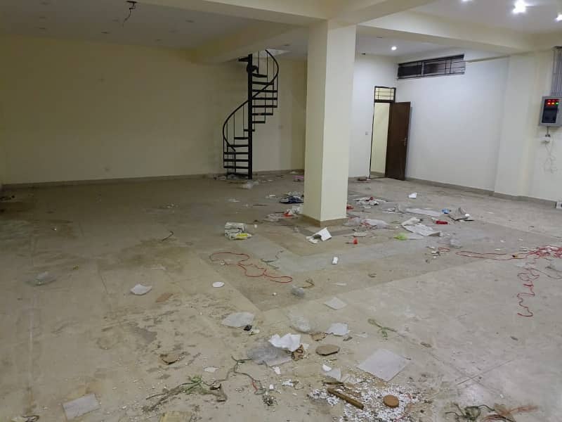 6 Marla Commercial Building Basement Hall Available For Rent In Johar Town Near Emporium Mall 6