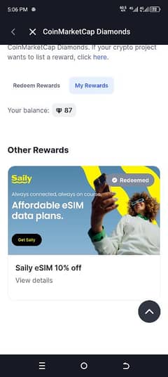 esim package 10% of promo code