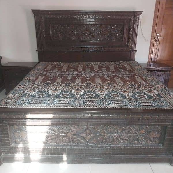 chinyoti  bed set 0