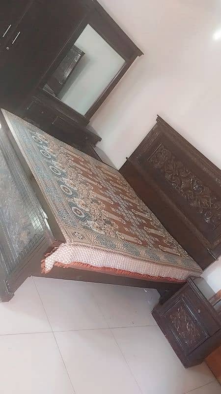 chinyoti  bed set 1