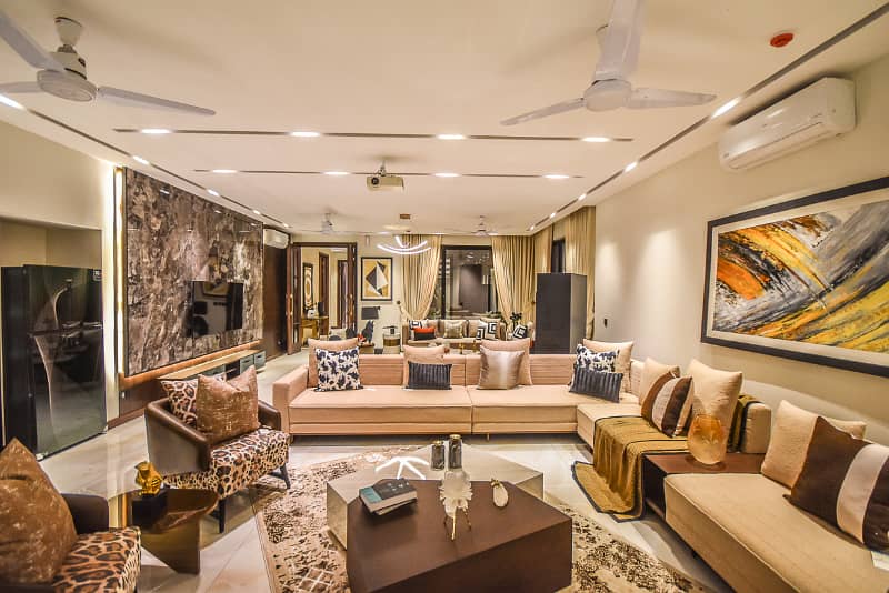 100 % Original Pictures And Price Full Basement Full Furnished Most Luxury Design 01 Kanal Top Location House Available For Sale 37