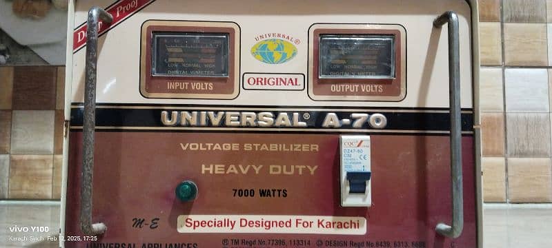 Universal A-70 Voltage Stabilizer 0