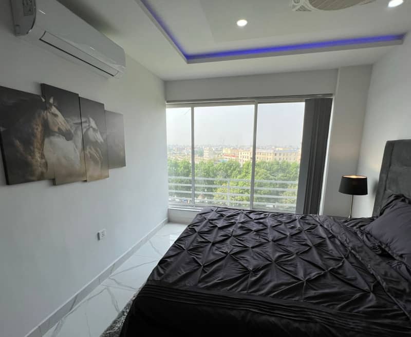 1 Bedroom Fully Furnished Luxury Flat Available For Rent In Sector D Bahria Town Lahore 6