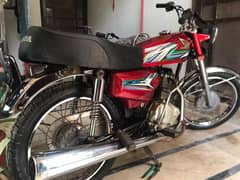 Honda bike 125cc model 2002 Karachi number for sale