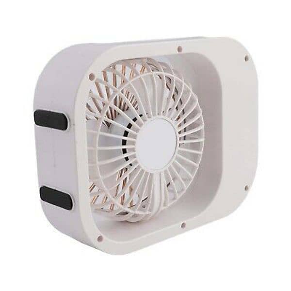 Portable Air Conditioner Evaporative Cooler With Led Light Mini Usb 3