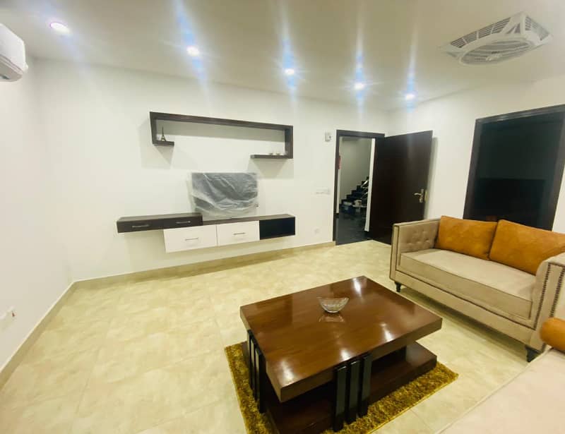 1 Bedroom Fully Furnished Flat Available For Rent In Sector C Bahria Town Lahore 0