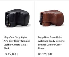 Sony Camera Alpha Leather Cover