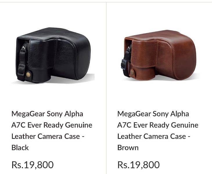 Sony Camera Alpha Leather Cover 0