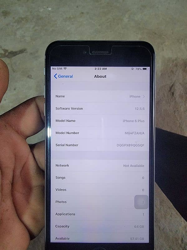 iPhone 6 plus 64GB bypass. #Qila Ahmedabad 4