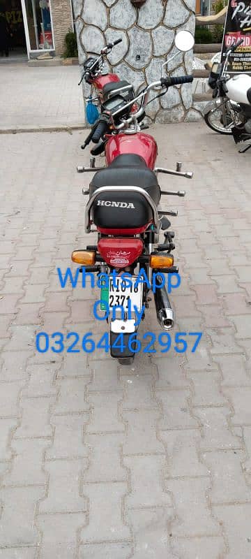 Honda CD 70 Bike 18 Model For Sale 0