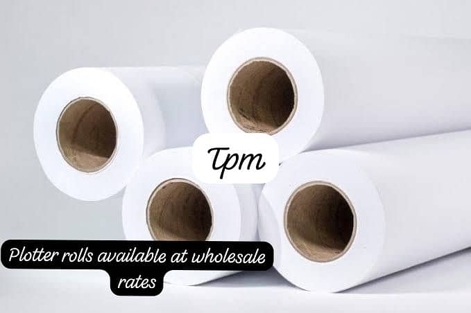 Plotter paper roll imported offset paper available in all sizes 2