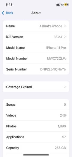 iphone 11pro Dual PTA