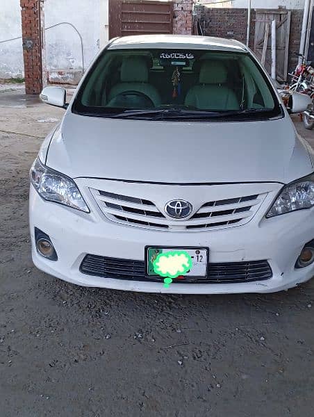 Toyota Corolla XLI 2011. /12 canward to gil 0