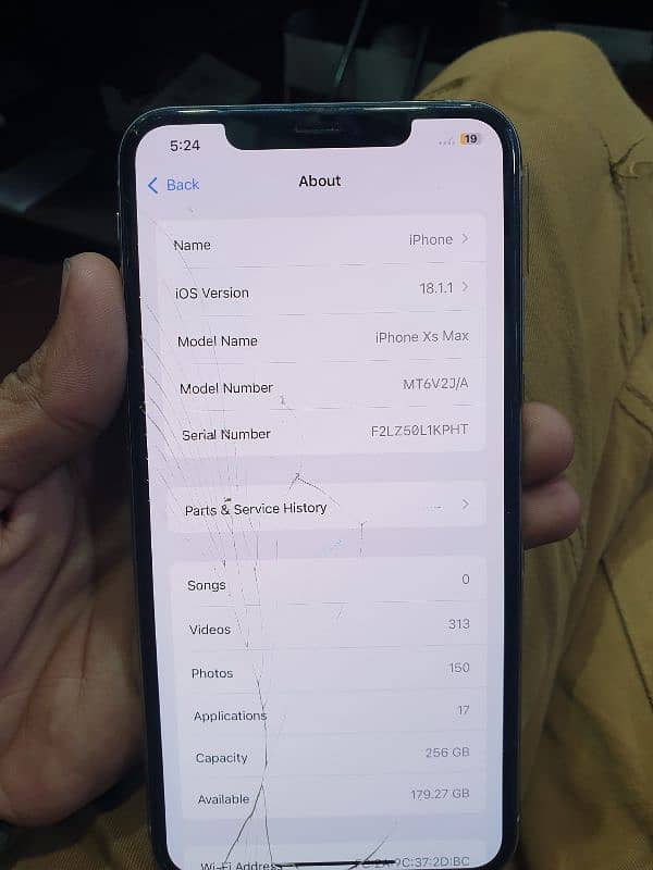 IPhone XS max 256 2