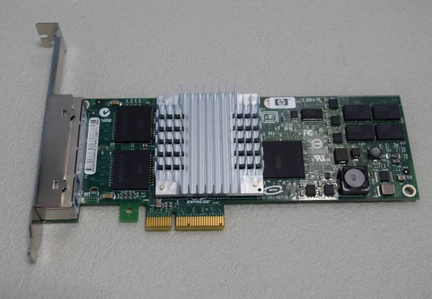 HSTNS-BN26 HP Quad-Ports RJ-45 1Gbps Server Network Adapter 0