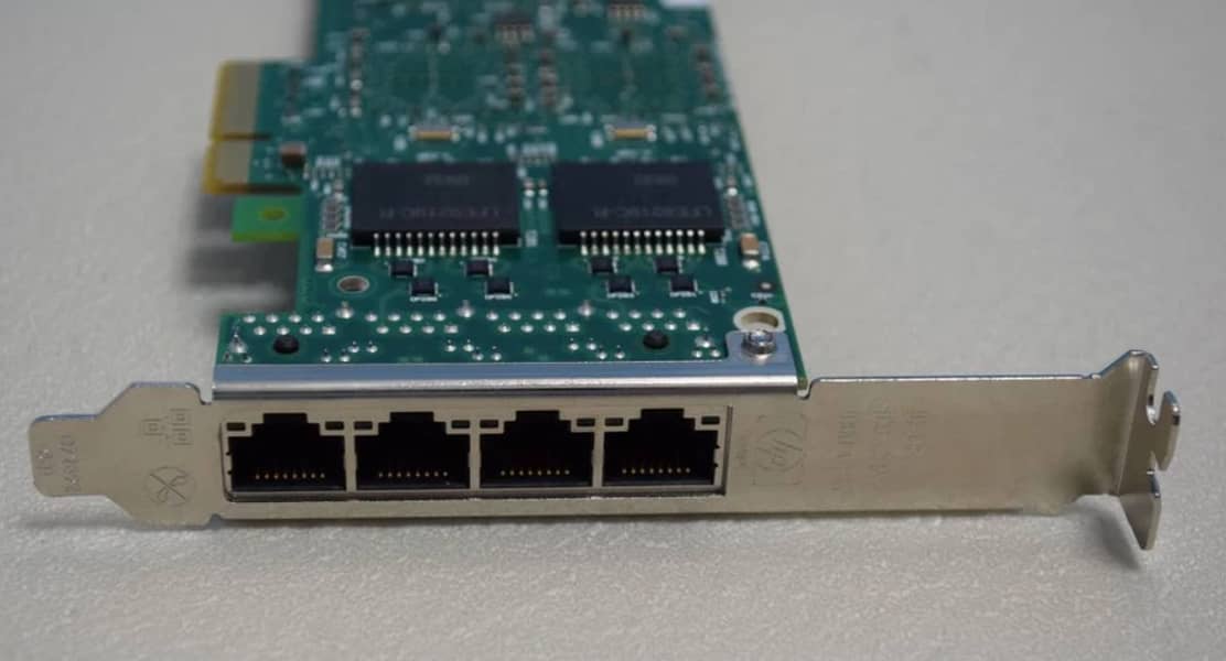 HSTNS-BN26 HP Quad-Ports RJ-45 1Gbps Server Network Adapter 2