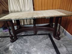 Glass centre table set of 3