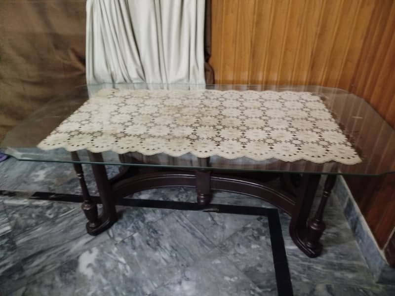 Glass centre table set of 3 2