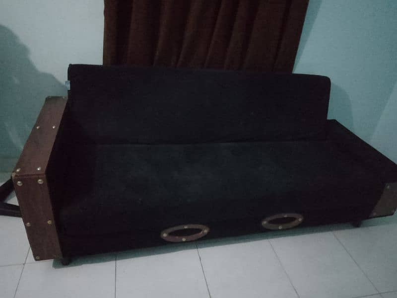 bed set Almirah and bed type sofa 8