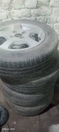 Tyre with Alloy Rim