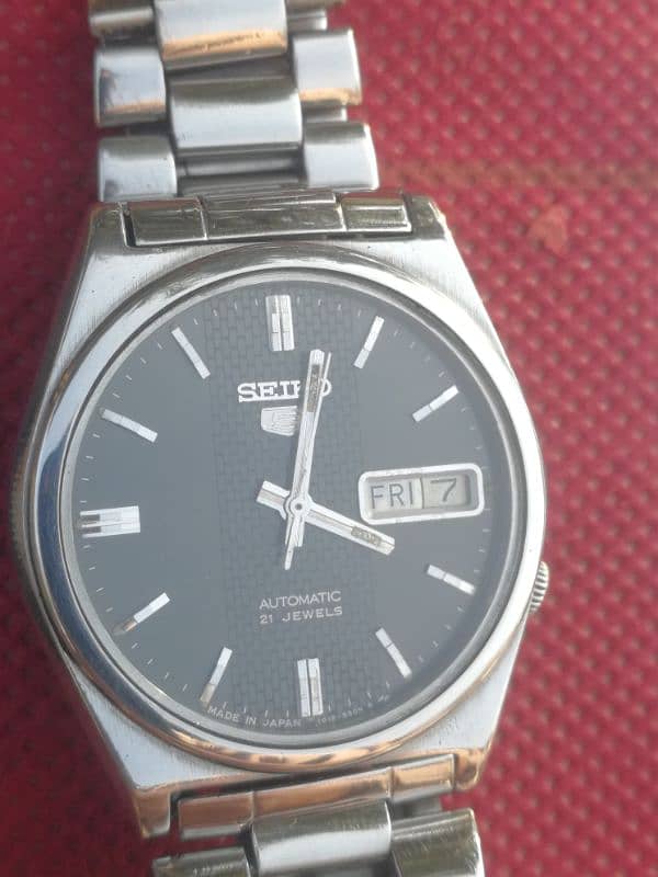 Seiko 5 automatic 21 jewels read add 3