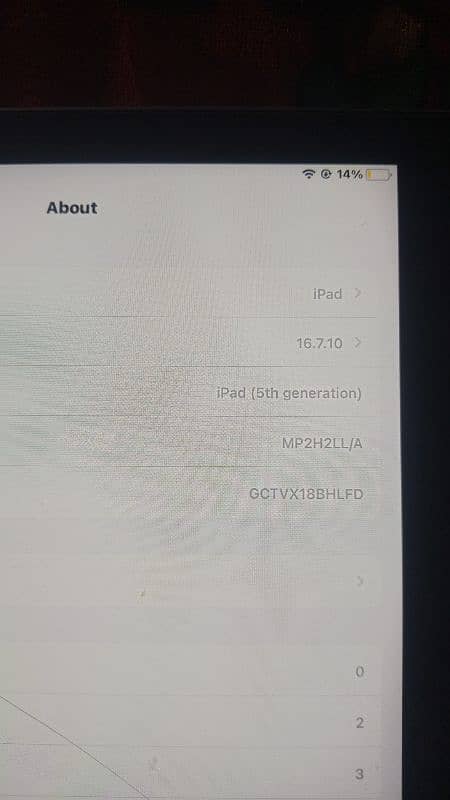 IPAD 5TH GEN 128 WIFI SUPPORTED WITH ORIGINAL APPLE CHARGER. 6