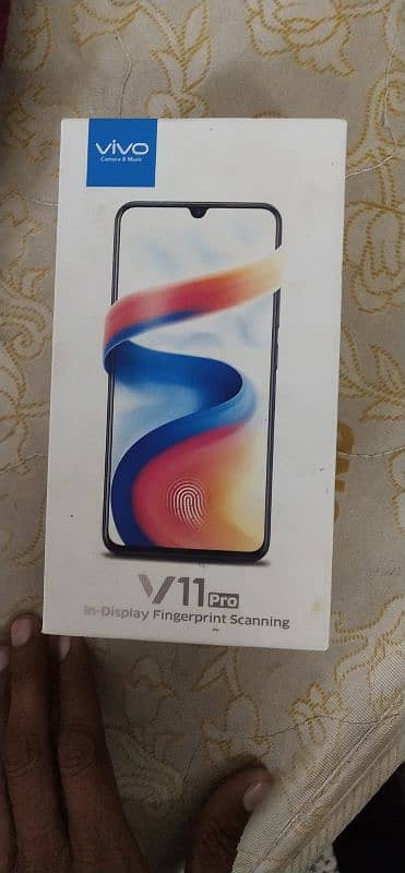 vivo v11 pro complete box pack set 6/128 2