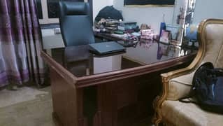 office table and chair