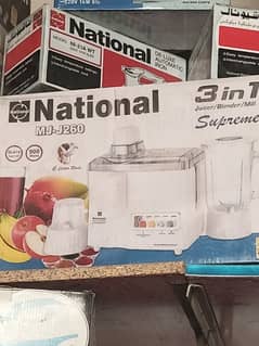 National Juicer machine original 3 year warrenty