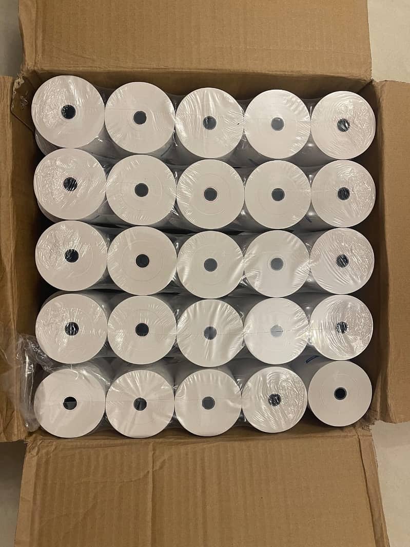 POS Thermal Roll / Barcode Label sticker / wax ribbon /rolls 1