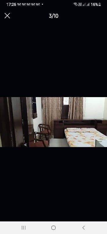 fully furnished room, attached bath & kitchen 1st flr girls/couple 2