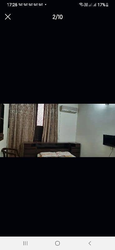 fully furnished room, attached bath & kitchen 1st flr girls/couple 3