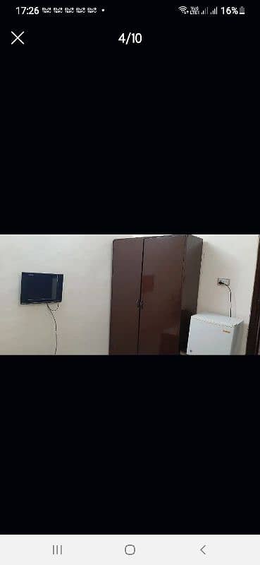 fully furnished room, attached bath & kitchen 1st flr girls/couple 4