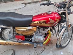 CG 125 gold edition 2025 model