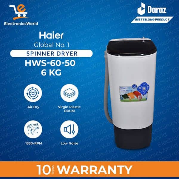 Washing Masheen Hwm 120-35FF/ And Spinner Cheap Price 1