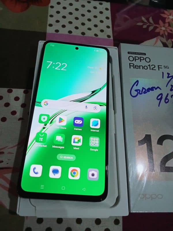 oppo reno 12f 5G  12+12/256 0