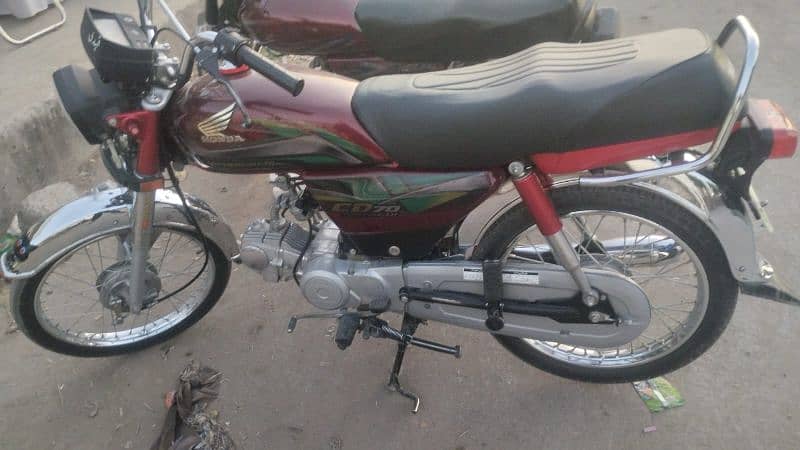 Honda CD 70 model 2023 2