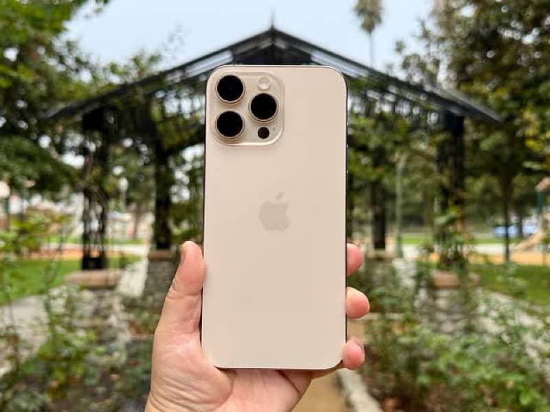 Iphone 16 pro max desert titanium non-pta 0