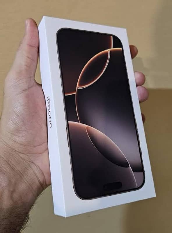 Iphone 16 pro max desert titanium non-pta 1