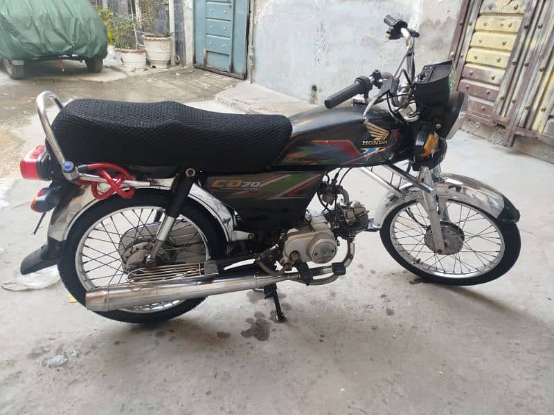 Honda 70cc model 2021 black colour 1