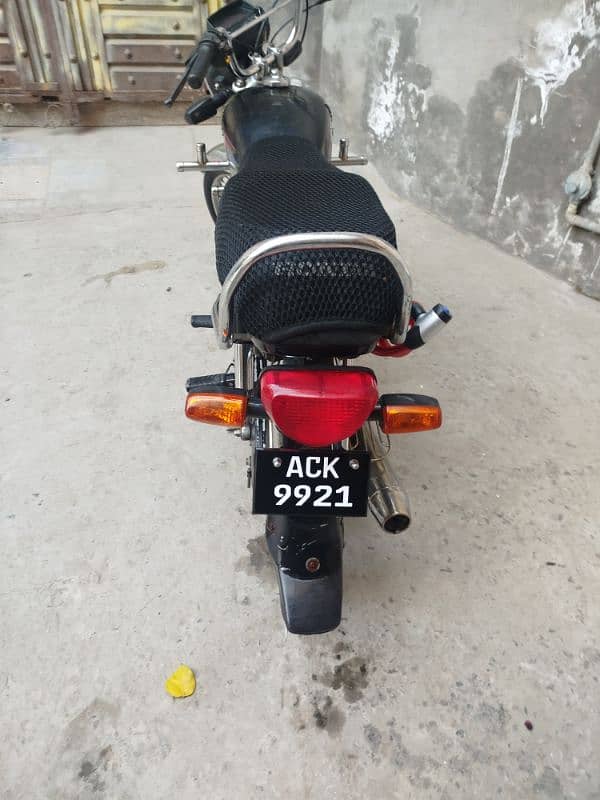 Honda 70cc model 2021 black colour 9